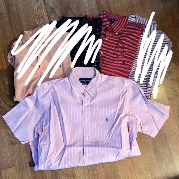 Authentic Polo Button Down Dress Shirts - Picture 4 of 5